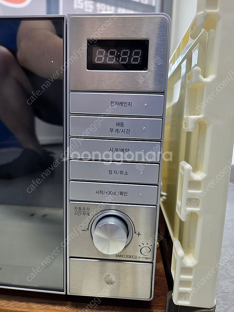 SK 매직 모델명 MWO-20EC2 전자레인지 + 캠핑용 커버 함께 팝니다.--3