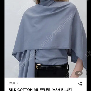 르917 SILK COTTON TURTLE NECK