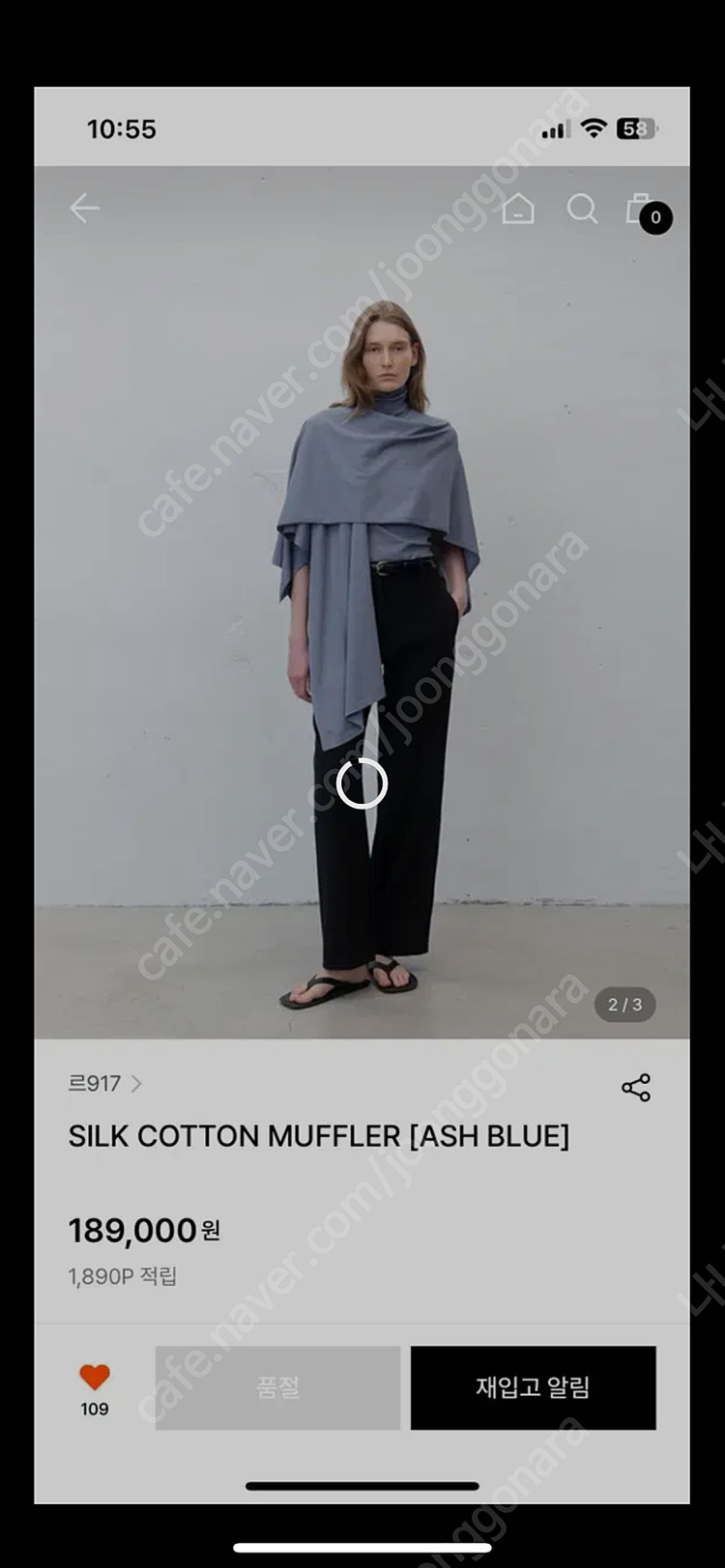 르917 SILK COTTON TURTLE NECK--1