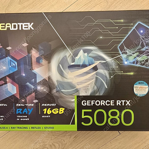 리드텍 rtx 5080 새제품 팔아요.