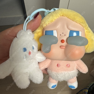 팝마트 크라이베이비 키링 슈퍼시크릿 금발머리