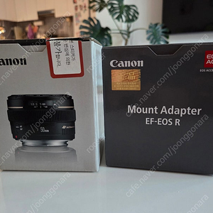 캐논 EOS R+ EF 50mm f/1.4 USM 렌즈+어댑터 EF-EOS R