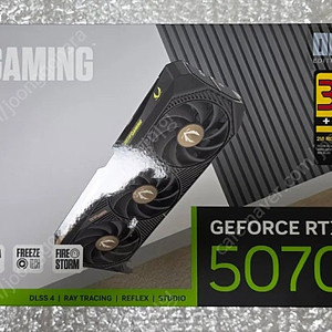 조텍 ZOTAC GAMING 지포스 RTX 5070 SOLID OC D7 12GB 미개봉 새제품