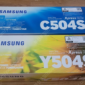삼성 CLT-504 정품토너 팝니다