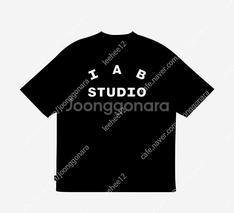 L XL 아이앱 스튜디오 반팔 티셔츠 쿠로미 화이트 블...--4