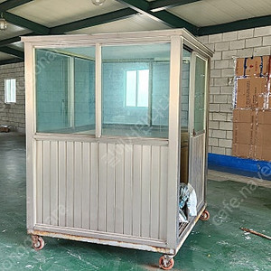 [판매] 1.5x1.7 미니 중고컨테이너 텃밭용 창고 바퀴달림