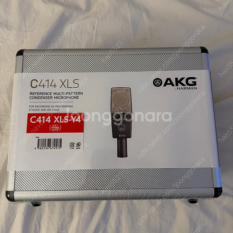 AKG C414XLS 콘덴서 마이크 미개봉--0