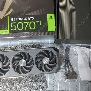 ZOTAC 5070 Ti AMP Extreme Infinity 팝니다.