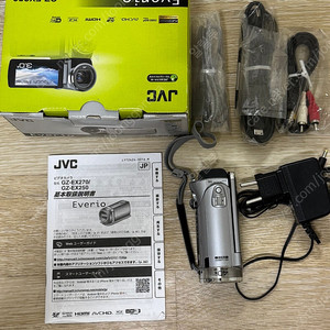 JVC GZ-EX250 빈티지캠코더 풀박스(작례O)