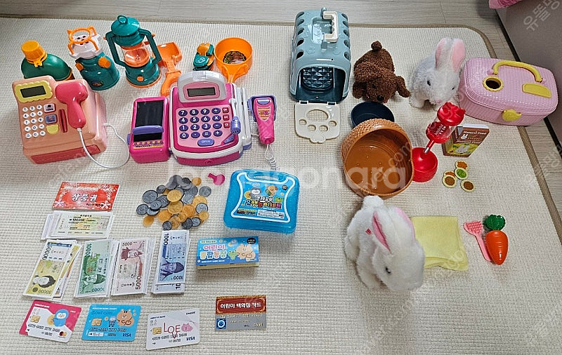 깡총깡총뛰는아기토끼 삐약이집 등 일괄 택포35000원--0