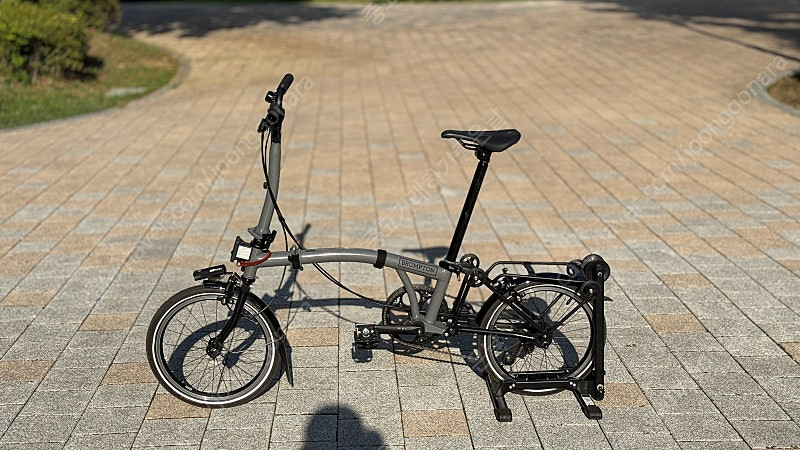 브롬톤 P라인 4단 M4R 스톰그레이 이미지