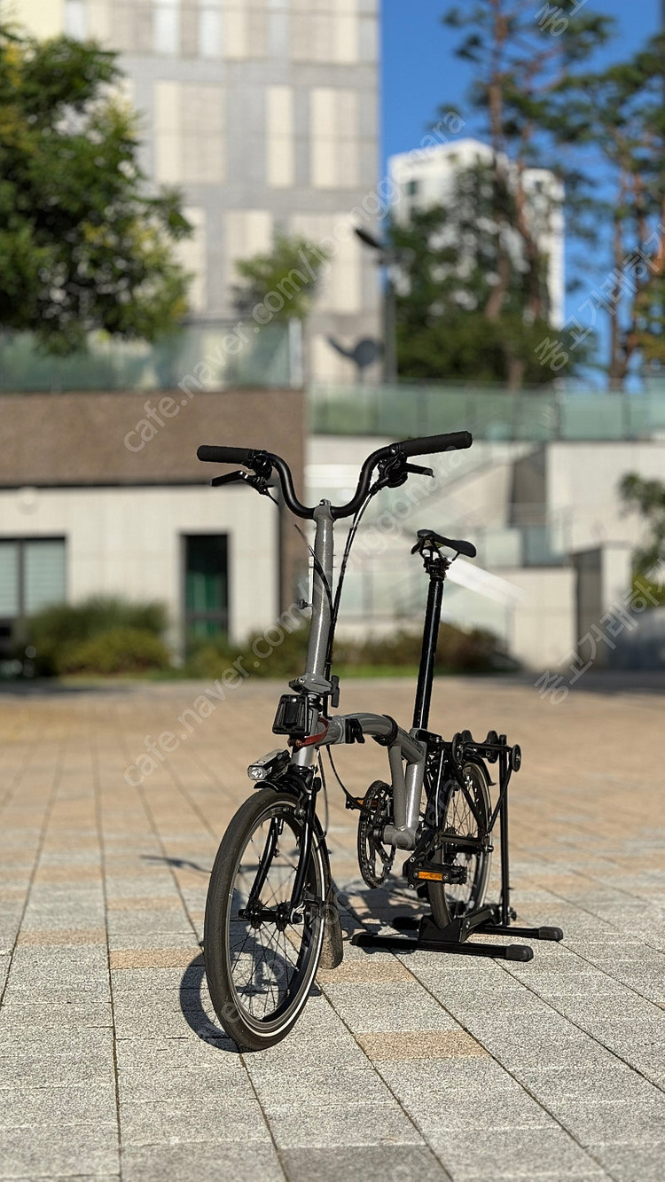 브롬톤 P라인 4단 M4R 스톰그레이 이미지