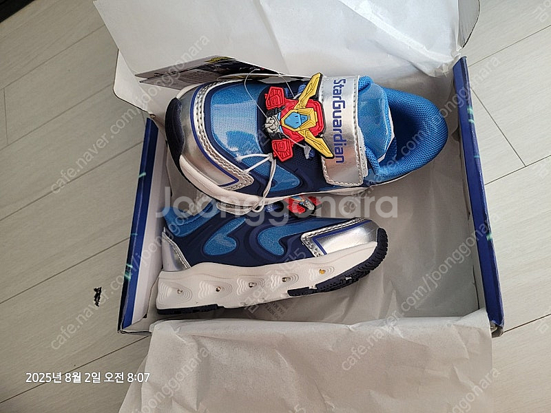 바로인 헬로카봇 저트 LED 라이트닝 슈즈 150 남아--0