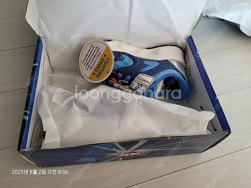 바로인 헬로카봇 저트 LED 라이트닝 슈즈 150 남아--1