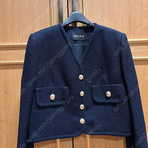 한섬 마인 자켓 55 네이비 가격내림