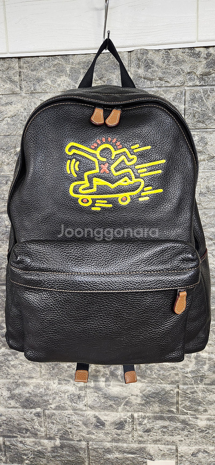 COACH 코치 가죽백팩--0