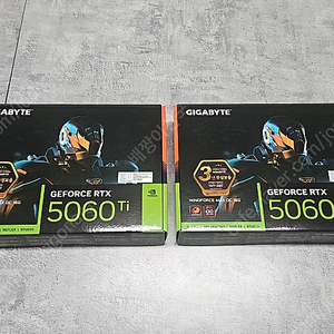 (미개봉/새상품) GIGABYTE 지포스 RTX 5060 Ti WINDFORCE OC D7 16GB 제이씨현
