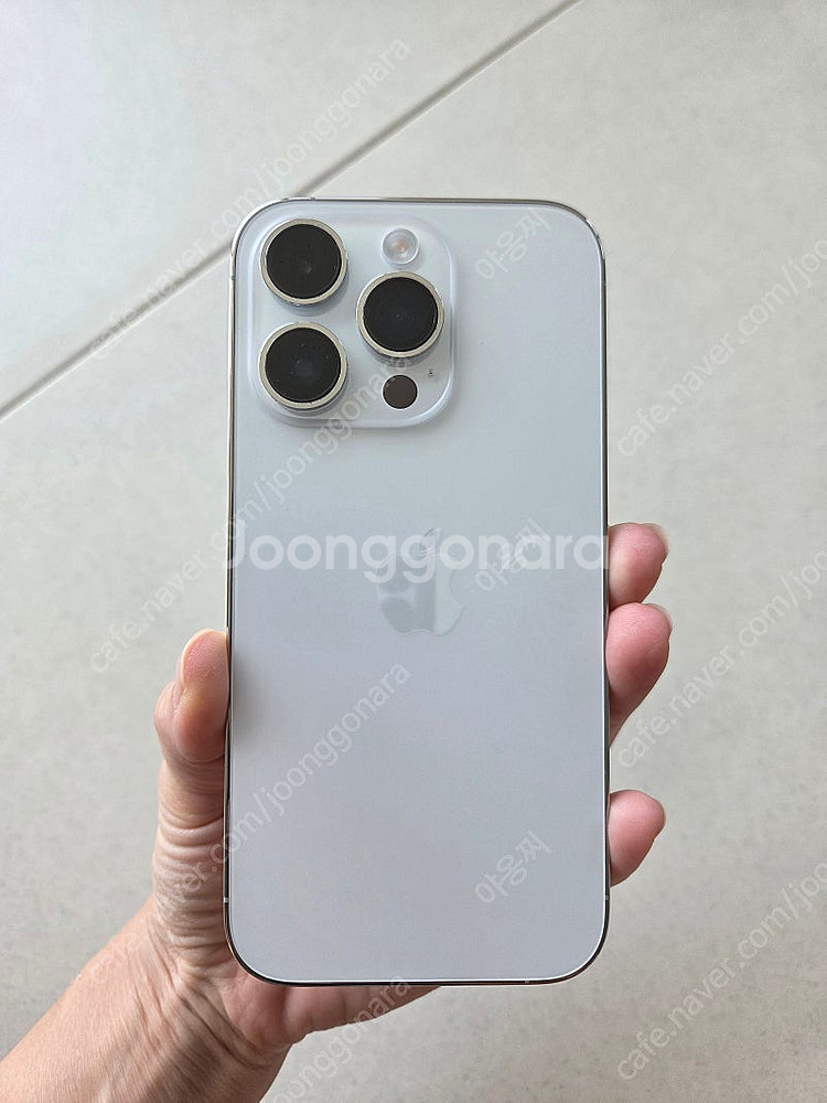 아이폰 14pro 256gb 실버 새것같은 S급--3