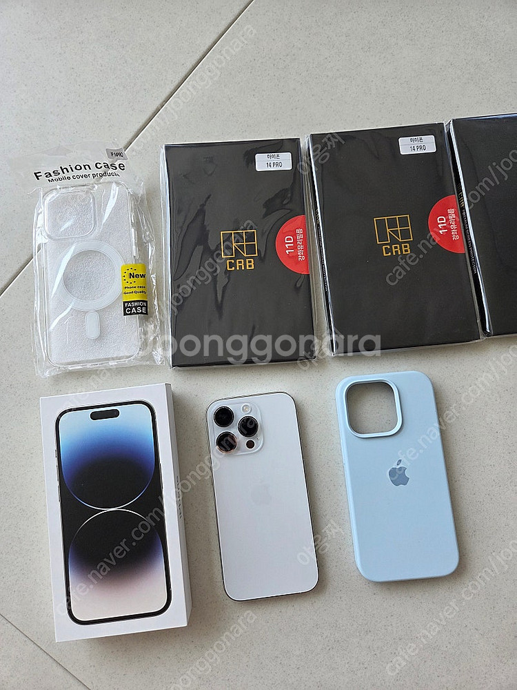 아이폰 14pro 256gb 실버 새것같은 S급--6