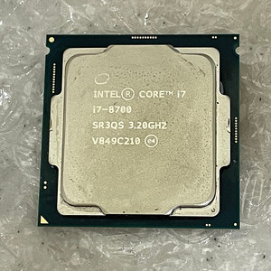 인텔 i7 8700 cpu 택포 10