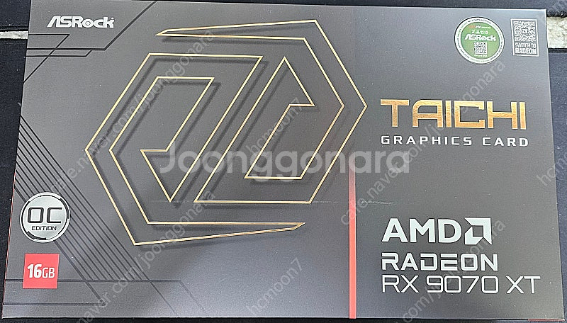ASRock 라데온 RX9070XT TAICHI 16G...--1