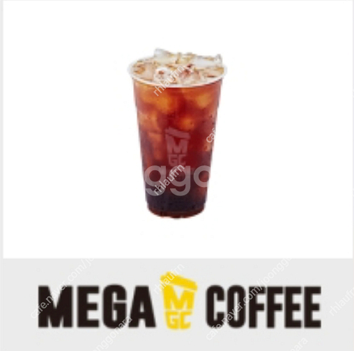 메가커피 아이스 아메리카노 1650원--0