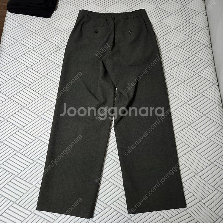 커스텀멜로우 snug 시어서커 와이드 팬츠 78 그린 ...--6
