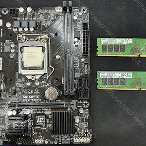I7-7700+GA-H110M-A+삼성램 32g(16*2) 16만