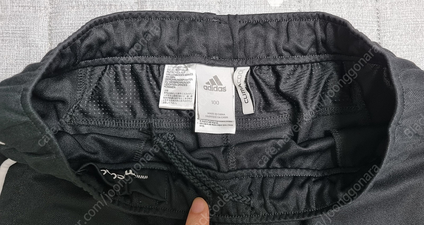 새상품 아디다스 adidas 축구 반바지 블랙 100(L) 사이즈 싸커 풋살 FOOTBALL SOCCER 7천원 이미지