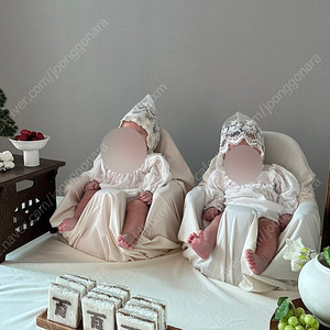 아뚜아베이비 다리아, 에이브릴 보넷 2개(쌍둥이 가능,마르마르)