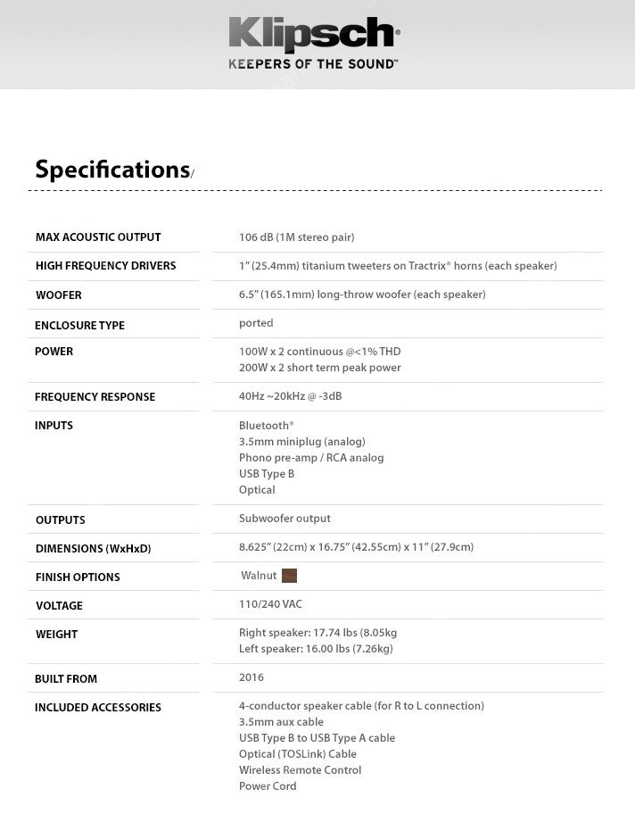 클립쉬 더 식스 블루투스 스피커 판매 . ( 하자품 )--9