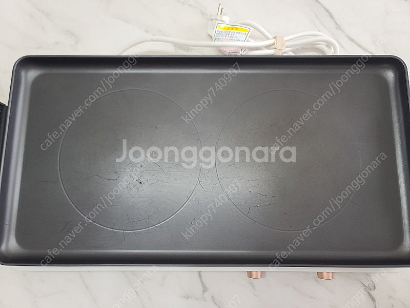 삼성 더 플레이트 인덕션 2구 + 오슬로 전용용기(전용그릴)--4