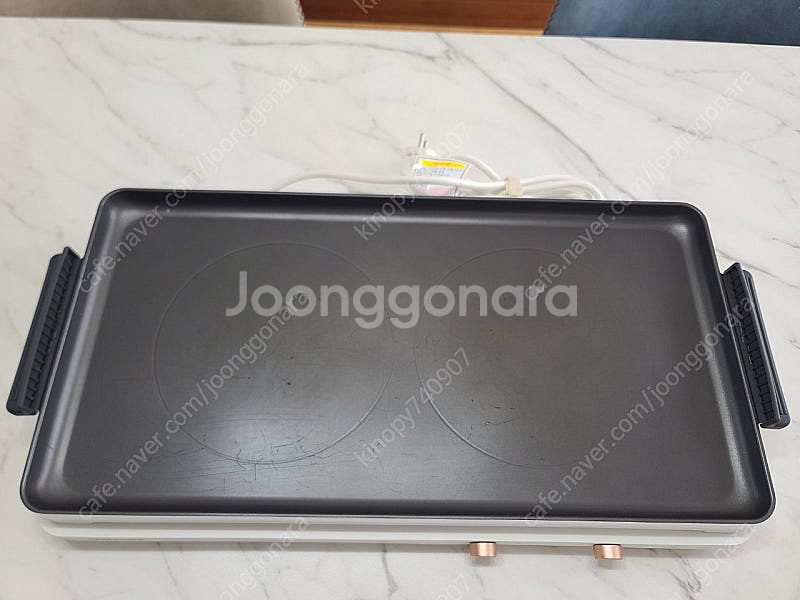 삼성 더 플레이트 인덕션 2구 + 오슬로 전용용기(전용그릴)--5