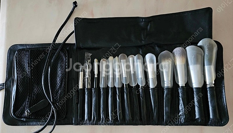 피카소 14종 미디엄블랙 메이크업 브러쉬세트--0