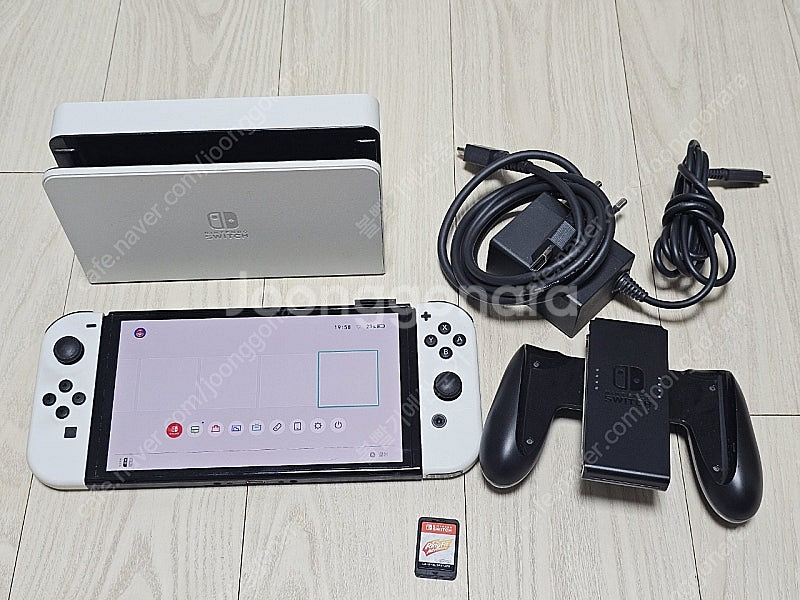 닌텐도 스위치 OLED + 링피트 어드벤처 칩--0
