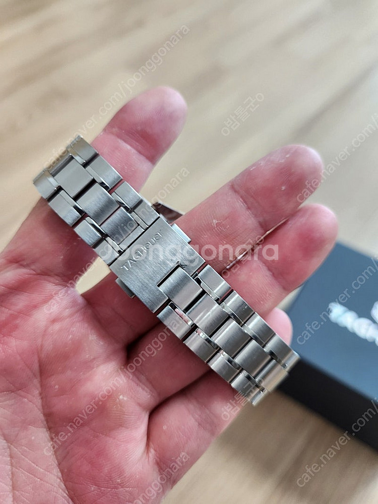 태그호이어 까레라 헤리티지 블루핸즈 크로노--2