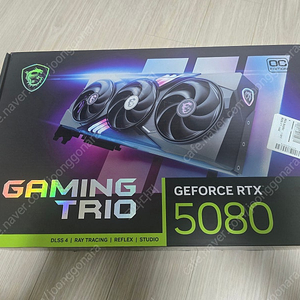 msi rtx 5080 trio 트리오 새제품급