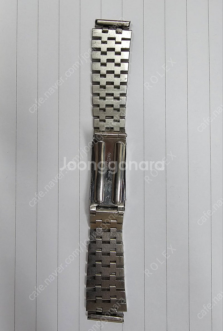 빈티지 정품 오메가 브레이슬릿 18mm--1