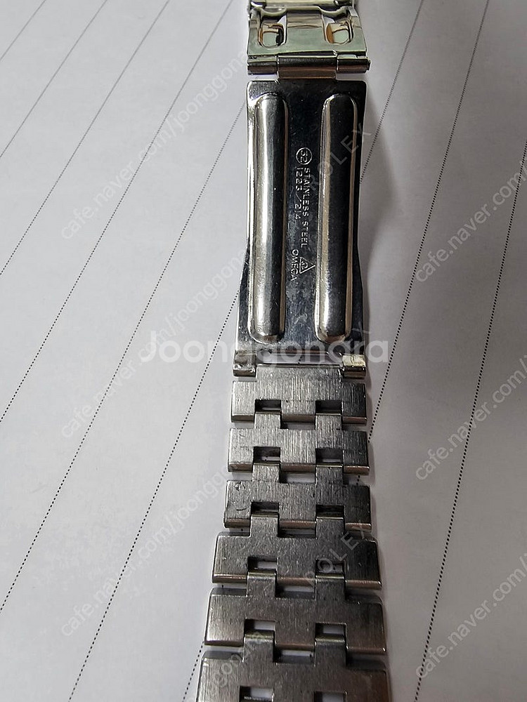 빈티지 정품 오메가 브레이슬릿 18mm--4