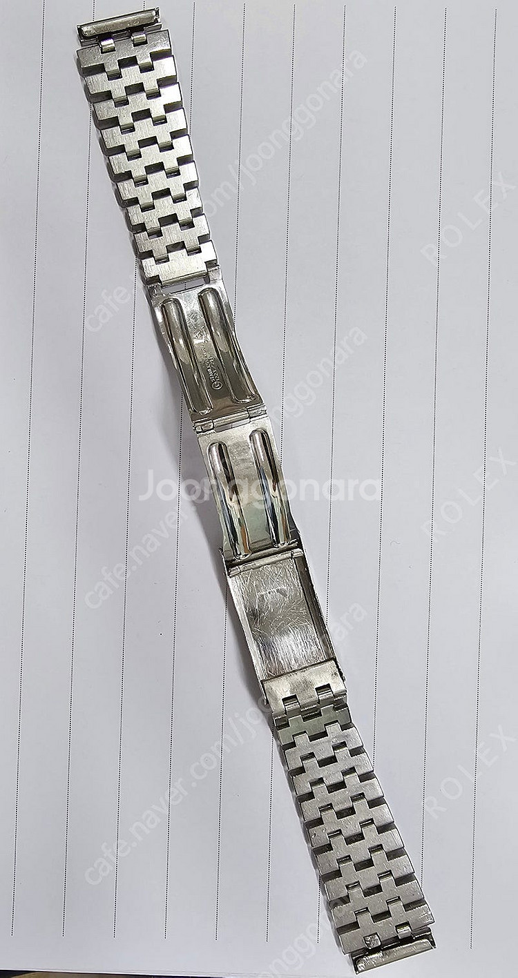 빈티지 정품 오메가 브레이슬릿 18mm--5