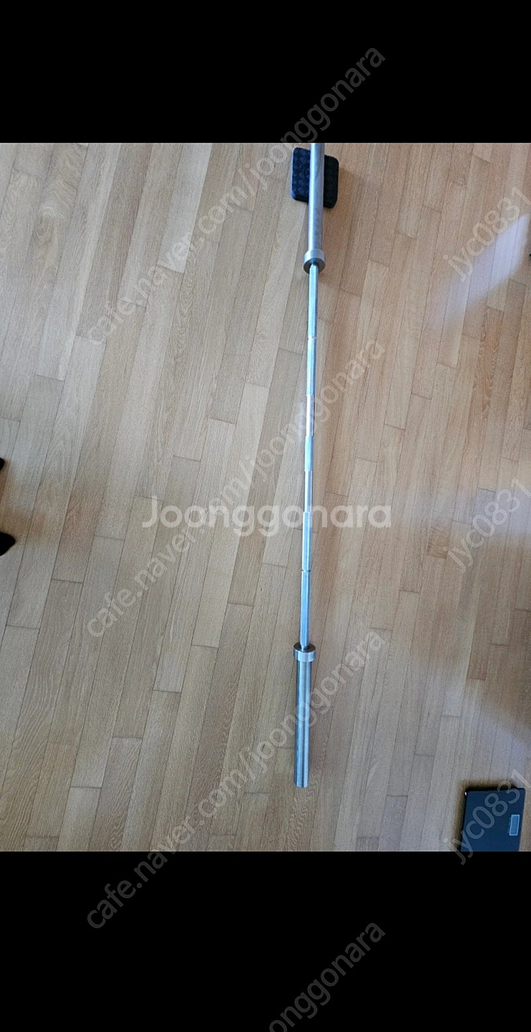 스테인리스 파워바2200 팝니다.홈짐,헬스장용.중량봉....--1