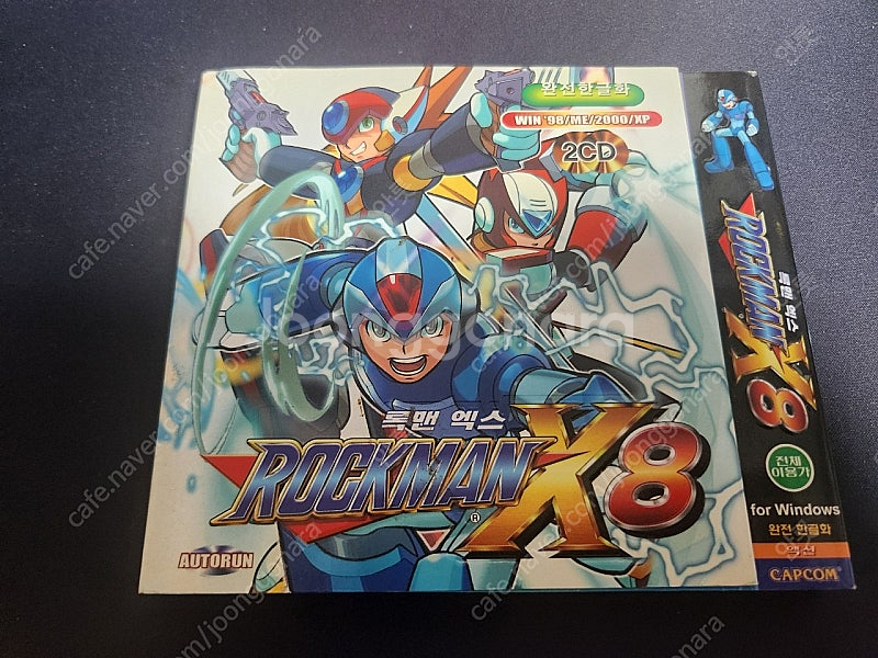 록맨 X8 pc 게임cd 팝니다--0