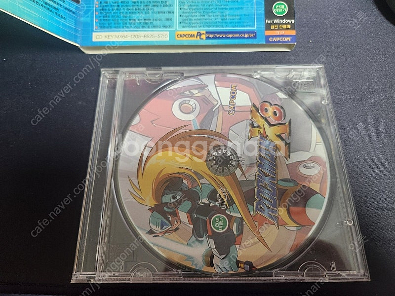록맨 X8 pc 게임cd 팝니다--3