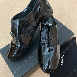 [무료배송][새상품] 레페토 유광블랙 지지 38사이즈