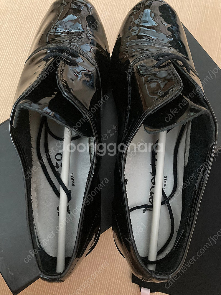 [무료배송][새상품] 레페토 유광블랙 지지 38사이즈--2