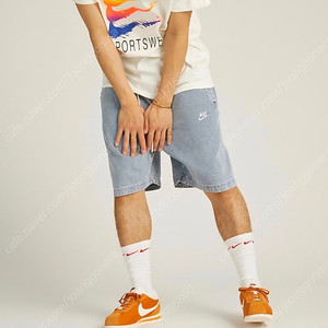 나이키데님반바지