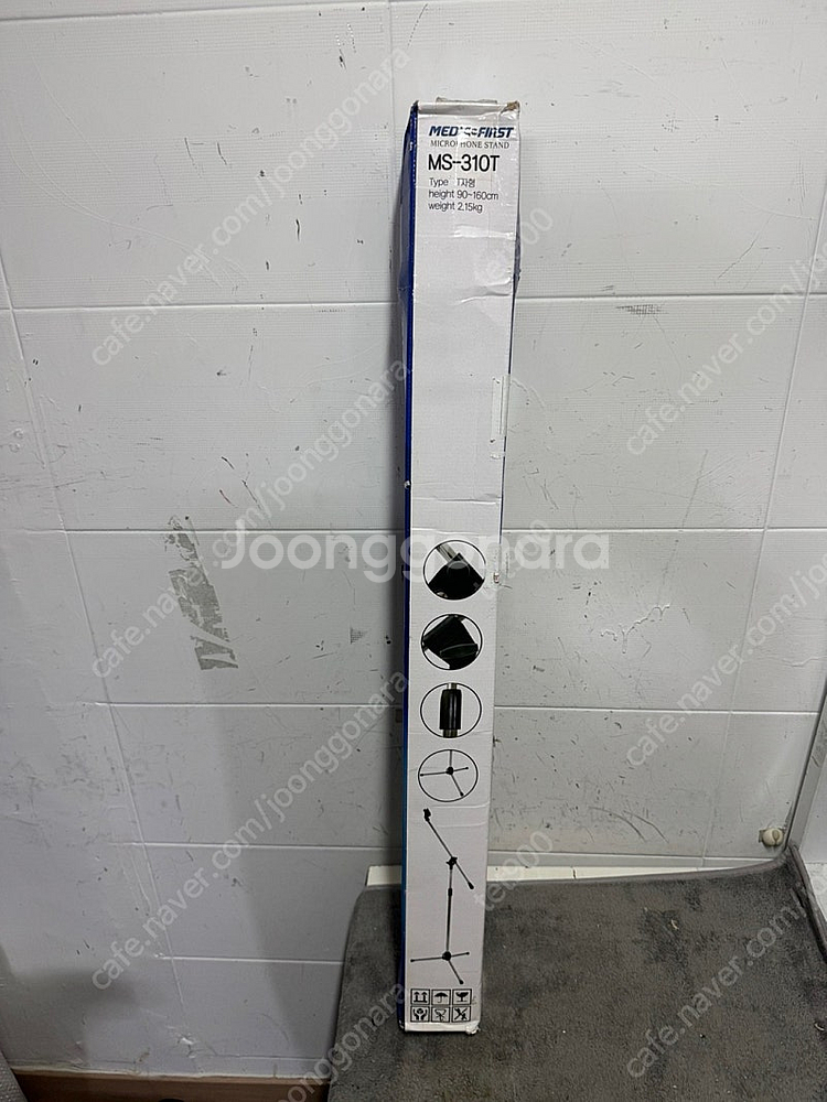 ms-310t T자 마이크거치대 스탠드 탁상용 책상용 ...--8