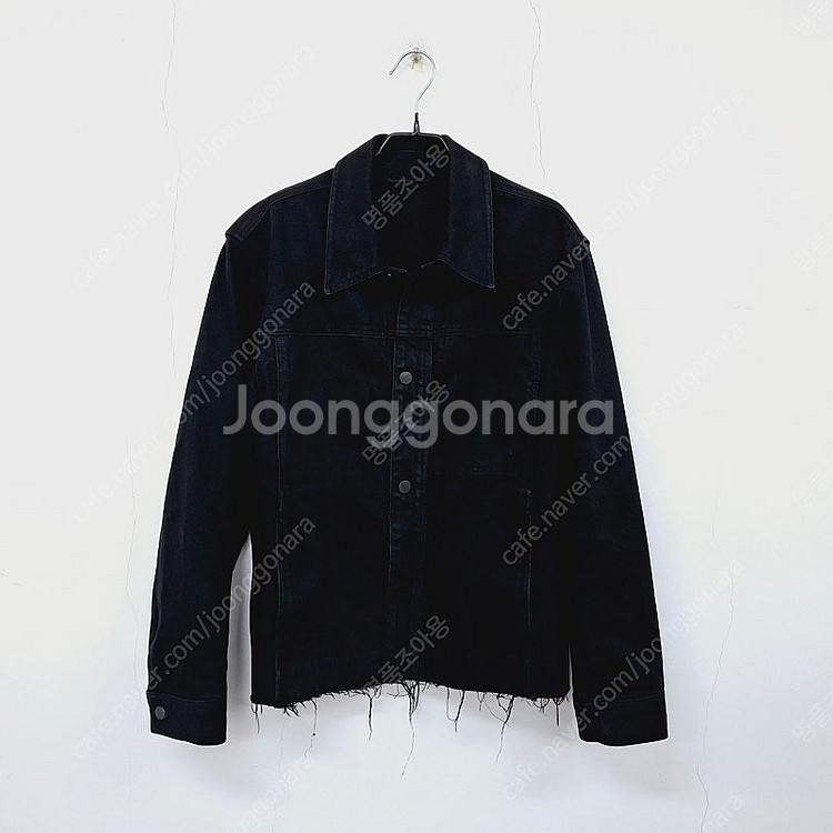 COOR 쿠어 데님 컷오프 자켓 블랙 M--0