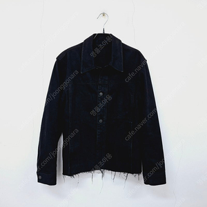 COOR 쿠어 데님 컷오프 자켓 블랙 M
