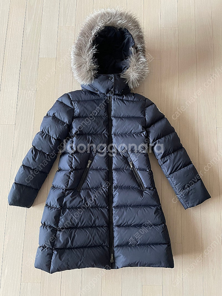 (정품)몽클레어(Moncler)키즈 여아 후드퍼 롱패딩...--0